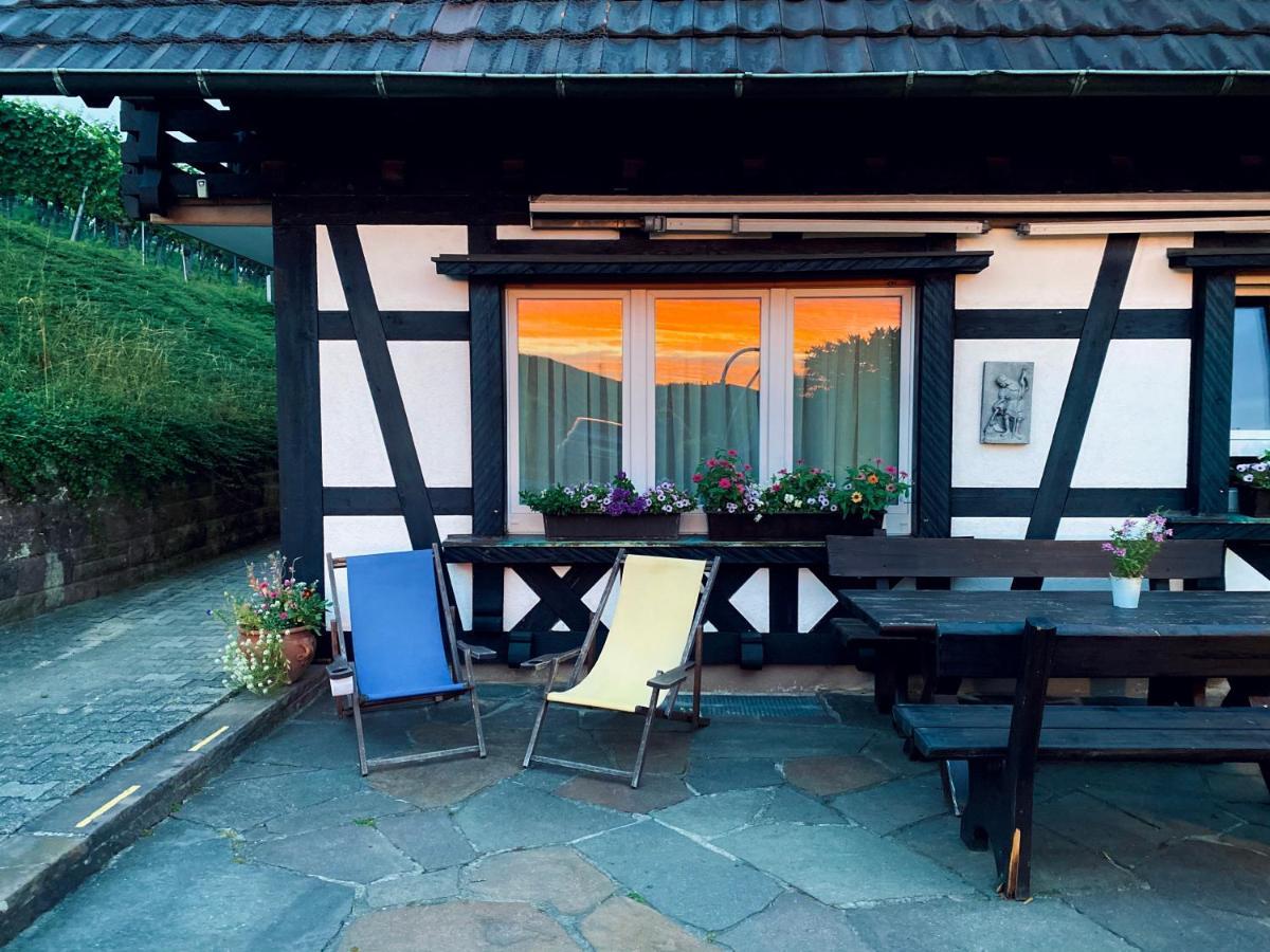 Pension Am Weinberg ซัสบาควัลเดิน ภายนอก รูปภาพ